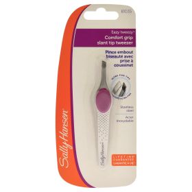 Comfort Grip Slant Tip Tweezer - 81035 by Sally Hansen for Unisex - 1 Pc Tweezer