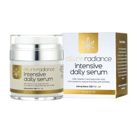 Allure Radiance Intensive Hyaluronic Acid and Vitamin C CBD Daily Serum