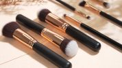 14Pcs Makeup Brushes Cosmetic Contour Foundation Eyebrow Black Gold Useful Tool