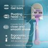 Gillette Venus ComfortGlide Freesia Women's Razor Handle + 2 Blade Refills, Purple