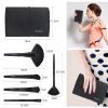 32 Pieces Professional Makeup Makeup Brush Kit (Black) with Makeup Bag