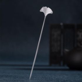 Feminine Retro Simple Ginkgo Leaf Hairpin