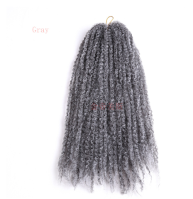 European and American wig (Option: Gray)