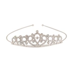 Children's Rhinestone Three-dimensional Crown Headband (Option: TG005)