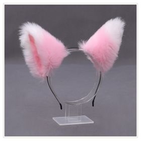 Hand-made Japanese Cute Lolita Plush KC Fox Ears (Option: M)