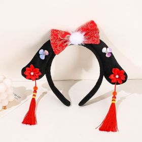 Chinese Style Princess Hair Accessories Tassel Headband (Option: Style1)