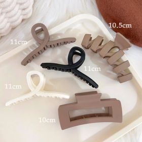 Premium Sense Hair Grab Large Clip Headwear (Option: D5)