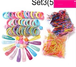 Simple Hair Card Rubber Band Headdress Hair Rope (Option: A060406)