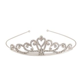 Children's Rhinestone Three-dimensional Crown Headband (Option: TG002)