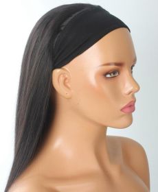 Ice HaIr Band WIg Hoods For Long StraIg (Option: 20inch)