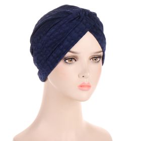 Multicolor Bubble Fashion Hood (Color: Dark Blue)