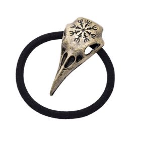 Bird Head Wolf Hair Ring Female Tie Hair Band (Option: Bronze CL0001 00 10)