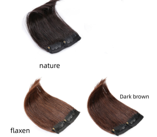 Wig Piece Top Hair Replenishment Volume Pad Hair Root Fluffy Device On Both Sides (Option: Nature-M 8x15cm)