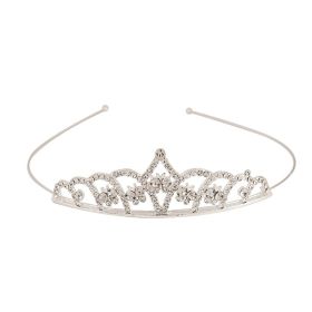 Children's Rhinestone Three-dimensional Crown Headband (Option: TG007)