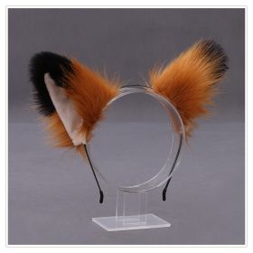 Hand-made Japanese Cute Lolita Plush KC Fox Ears (Option: L)