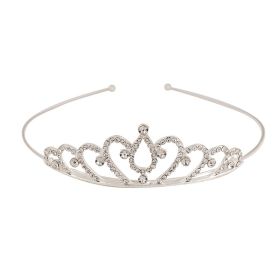 Children's Rhinestone Three-dimensional Crown Headband (Option: TG004)