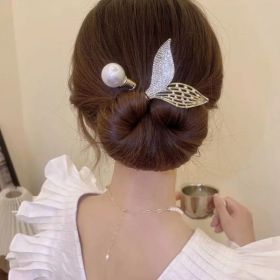 Hair Curler Fish Tail Elegant Flower (Option: Fish tail)