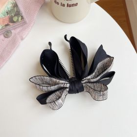 Women's Fashion Simple Mesh Bow Hair Card (Option: 9639B)