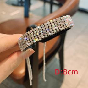 Frosted Candy Colored Rhinestone Hairpin Hair Ornaments For Women (Option: Color drill)