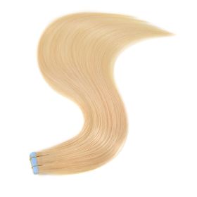 Female Traceless Invisible Real Hair Wig Extension (Option: 613Color-16inch-20pcs)