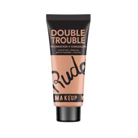 RUDE Double Trouble Foundation + Concealer (Color: Tan 12)