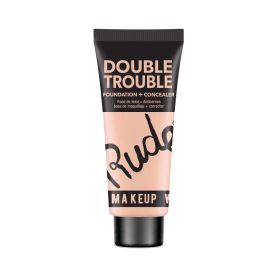 RUDE Double Trouble Foundation + Concealer (Color: Silk 01)