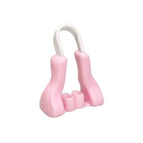 Magic Nose Shaper Clip Nose Lifting Shaper Shaping Bridge Nose Straightener Silicone Nose Slimmer No Painful Hurt Beauty Tools (Num: 4 Pcs, Color: PINK)