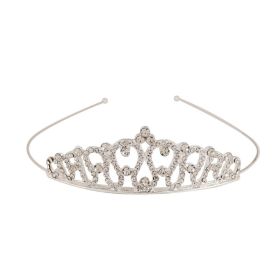 Children's Rhinestone Three-dimensional Crown Headband (Option: TG006)