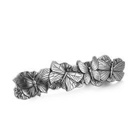 Girl Hair  Back Head Scratching Clip Hair Accessories (Option: Ancient Silver)