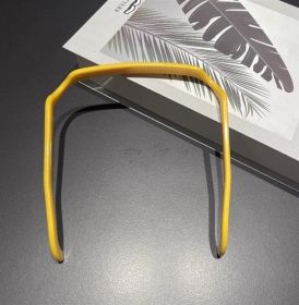 Hairband Curly Hair Holder Invisible Sun Lens Strap (Color: Yellow)