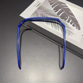 Hairband Curly Hair Holder Invisible Sun Lens Strap (Color: Blue)